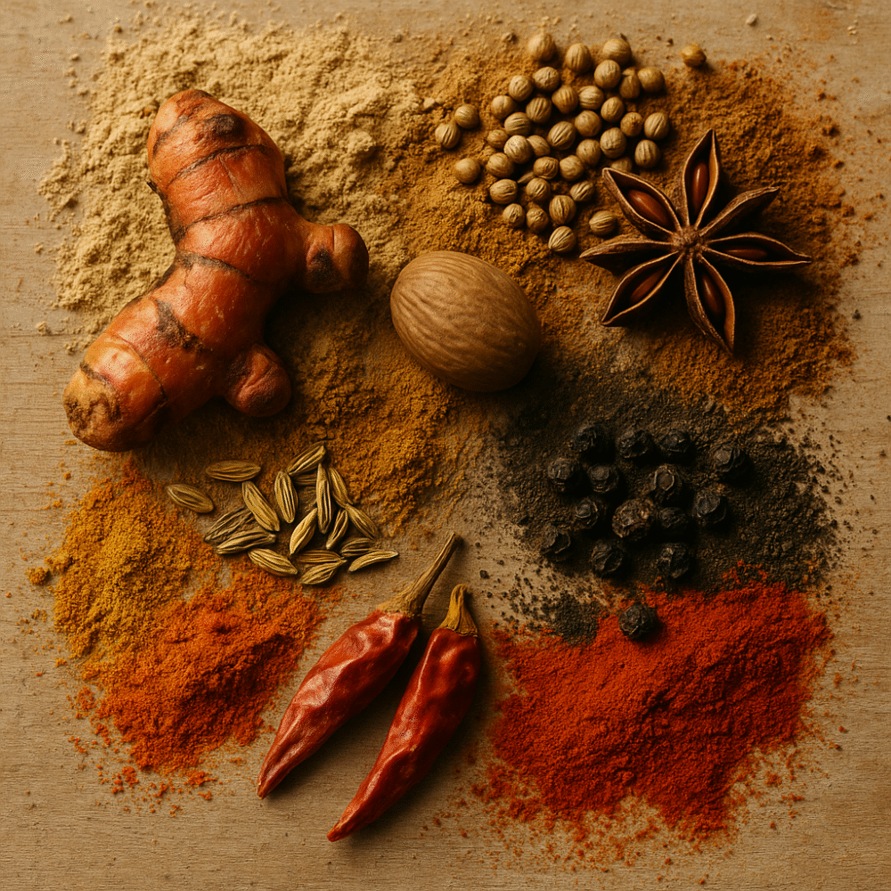 Jiwa Panas spice blend ingredients